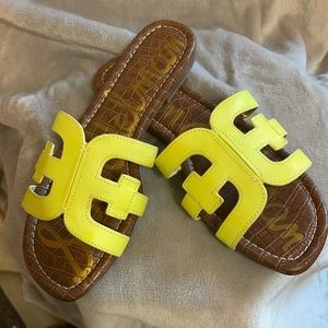 Sam Edelman Bay 8 Sandal (Chartreuse)